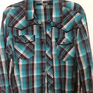 Carbon medium Classic fit button up